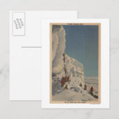 Ice climate bers in Rainier National Park, Washing Briefkaart (Voorkant / Achterkant)