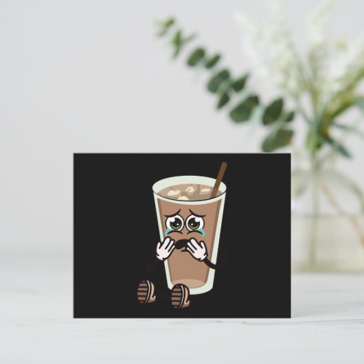 ICE COFFEE BRIEFKAART (Staand voorkant)