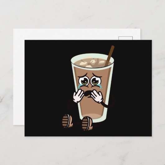 ICE COFFEE BRIEFKAART (Voorkant / Achterkant)