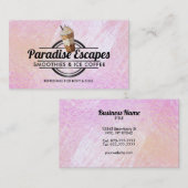  Ice Coffee logo visitekaartjes (Voorkant / Achterkant)