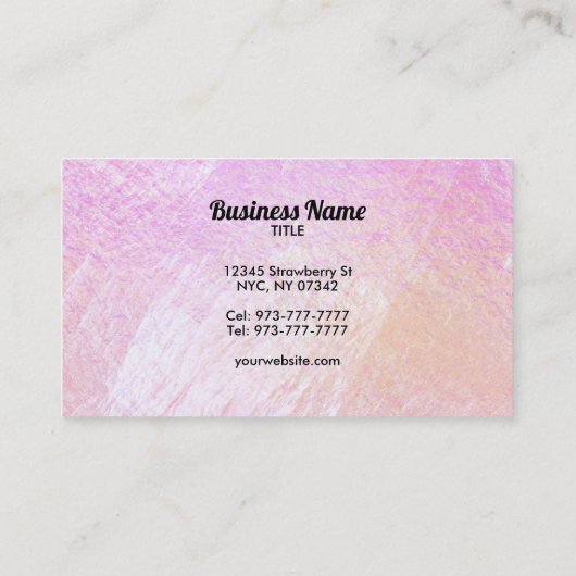  Ice Coffee logo visitekaartjes (Achterkant)