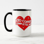 Ice Coffee vult me aan Mok (Links)