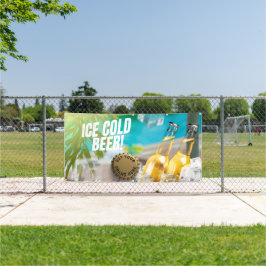 Ice Cold Beer Convenience Store-gasstation Spandoek