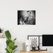 Ice Cold Beer Poster (Thuiskantoor)