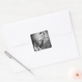 Ice Cold Beer Vierkante Sticker (Envelop)