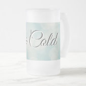 Ice Cold frosted mok voor je favoriete drank (Voorkant rechts)