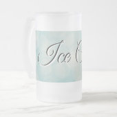 Ice Cold frosted mok voor je favoriete drank (Voorkant links)