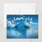 Ice Cold Fun Briefkaart (Voorkant / Achterkant)