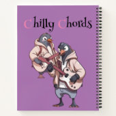 Ice Cold Groove beroemd gemaakt door Rockin' Pengu Notitieboek (Achterkant)