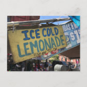 Ice Cold Lemonade, Street Fair Upper West Side NYC Briefkaart (Voorkant)