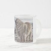 Ice cold Leonberger frosty mok (Voorkant rechts)