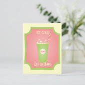Ice Cold Refreshing Pop Briefkaart (Staand voorkant)
