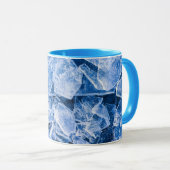 Ice cool blue mok (Voorkant rechts)