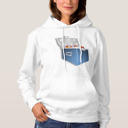 Ice Cooler Dames Hoodie (Voorkant)