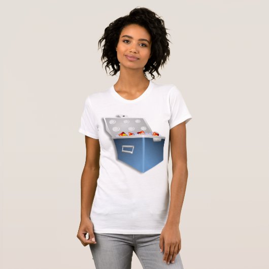 Ice Cooler Vrouwen T-shirt (Voorkant volledig)