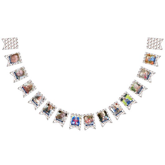 Ice Cream 1e Verjaardag Baby's Eerste Jaar Vlaggetjes (Alle)