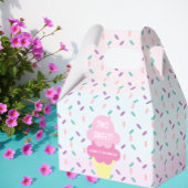 Ice Cream 2e verjaardag Bedankdoosjes