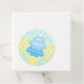 Ice Cream 2e verjaardag Bedankjes Labels (In situ)