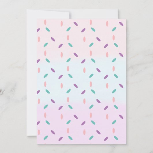 Ice Cream 2e verjaardag Kaart (Achterkant)