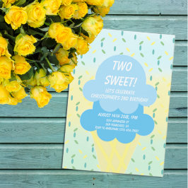 Ice Cream 2e verjaardag Kaart