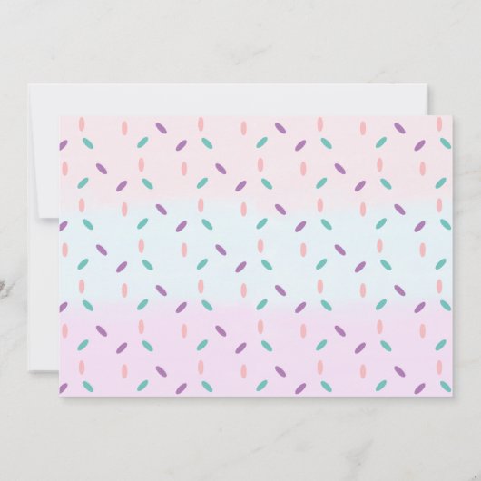 Ice Cream 2e verjaardag Kaart (Achterkant)