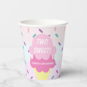 Ice Cream 2e verjaardag Papieren Bekers (Voorkant)
