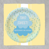 Ice Cream 2e verjaardag Papieren Bordje