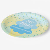 Ice Cream 2e verjaardag Papieren Bordje (Gekanteld)