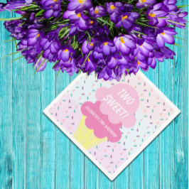 Ice Cream 2e verjaardag Servet