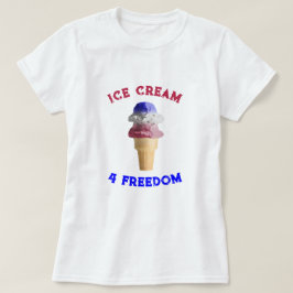 Ice Cream 4 Vrijheid T-shirt