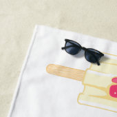 Ice Cream aangepaste badhanddoek (In situ)