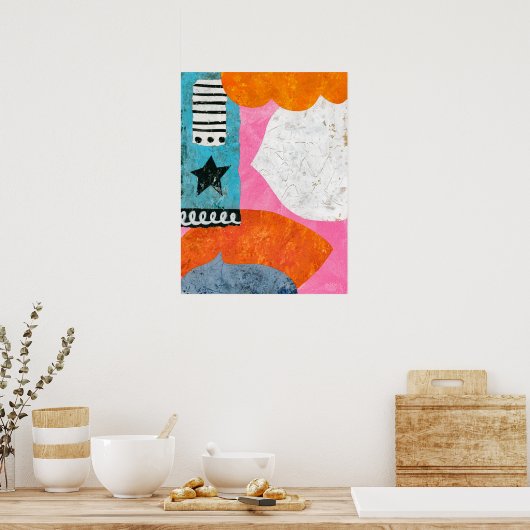 Ice Cream Afternoon Poster Wall Art (Keuken)