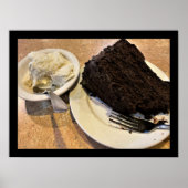 Ice Cream and Cake Poster (Voorkant)