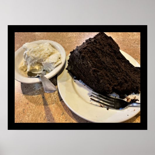 Ice Cream and Cake Poster (Voorkant)