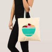 Ice Cream and Cherries Canvas tas (Voorkant (product))
