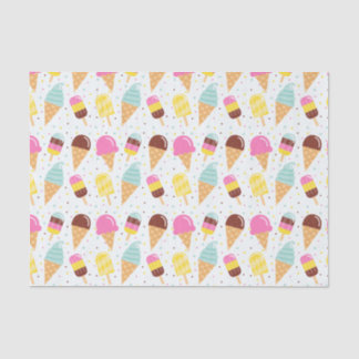 Ice Cream and Popsile Tissue paper Tissuepapier
