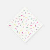 Ice Cream and Sprinkles Sweet One 1st Birthday Servet (Hoek)