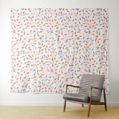 Ice Cream and Sprinkles Sweet One 1st Birthday Wandkleed (In Situ (horizontaal))