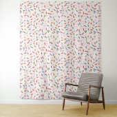 Ice Cream and Sprinkles Sweet One 1st Birthday Wandkleed (In situ)