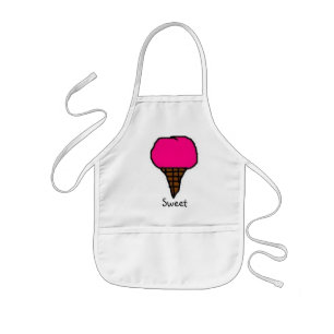 Ice Cream Apron Kinder Schort