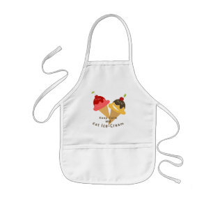 Ice Cream Apron Kinder Schort