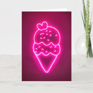Ice Cream Art Strawberry Ice Cream Clip Art Painti Kaart