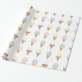 Ice Cream Awesomeness Cadeaupapier (Uitgerold)