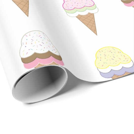 Ice Cream Awesomeness Cadeaupapier (Rol Hoek)