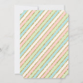 Ice Cream Baby shower Invitation Kaart (Achterkant)