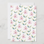 Ice Cream Baby shower Kaart (Achterkant)