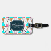 Ice Cream Bagagelabel (Voorkant horizontaal)