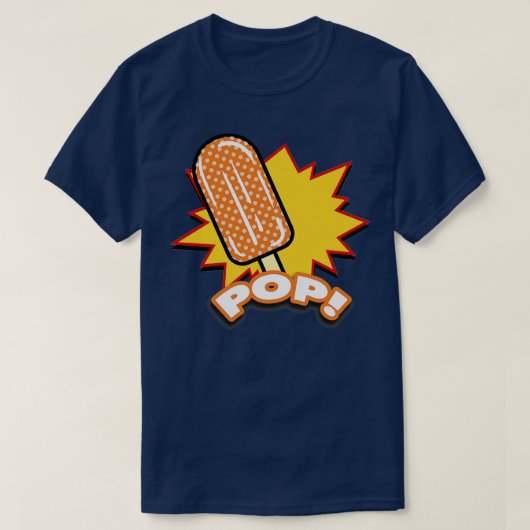 Ice Cream Bar Art T-shirt (Design voorkant)