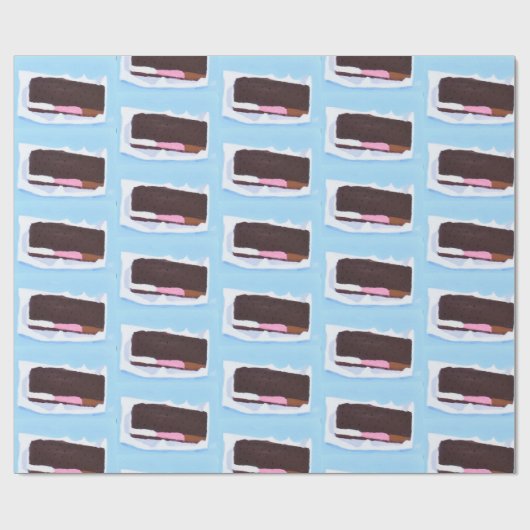 Ice Cream Bar Cadeaupapier (Vlak)