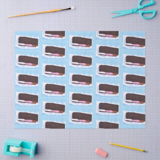 Ice Cream Bar Tissuepapier (Craft)